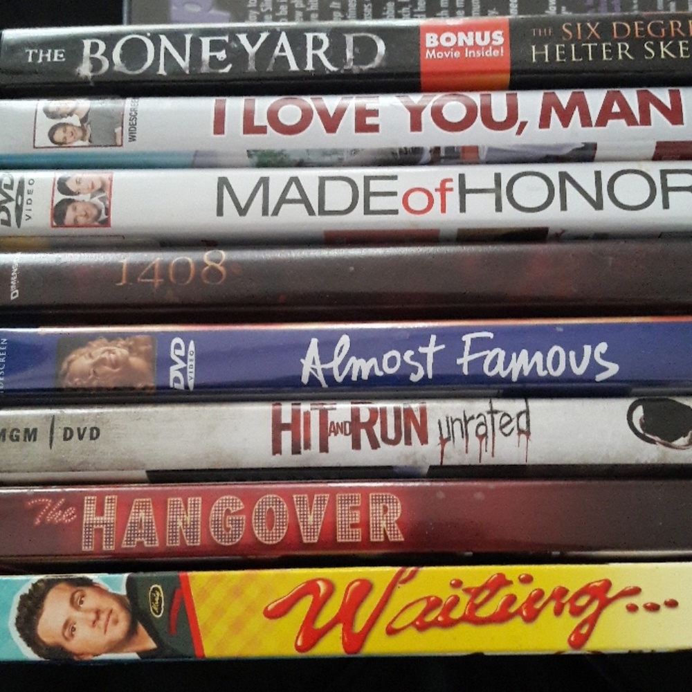 Collection of 8 DVD's